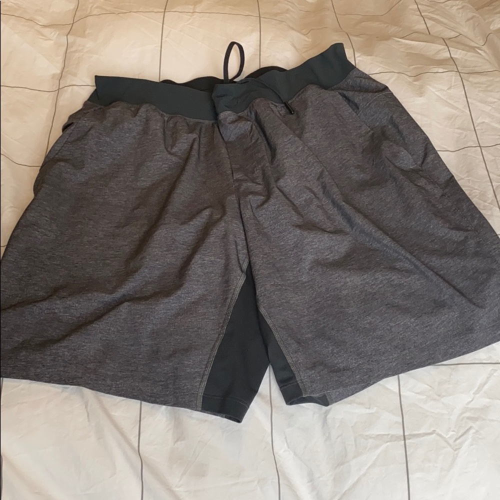 Men’s Gray Lululemon shorts